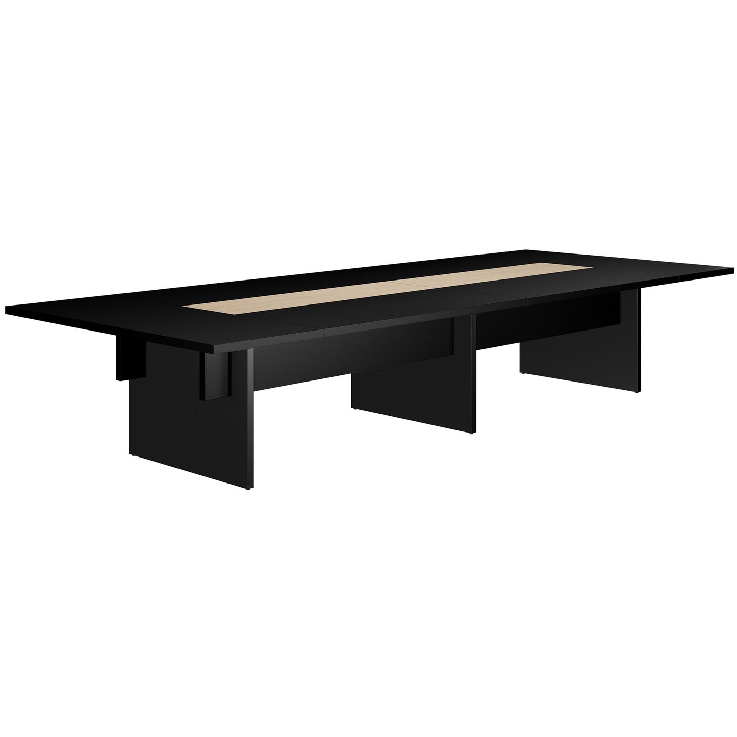 BRALCO SILE conference table | 3200 - 4800 mm (6 - 20 people), medium use, black