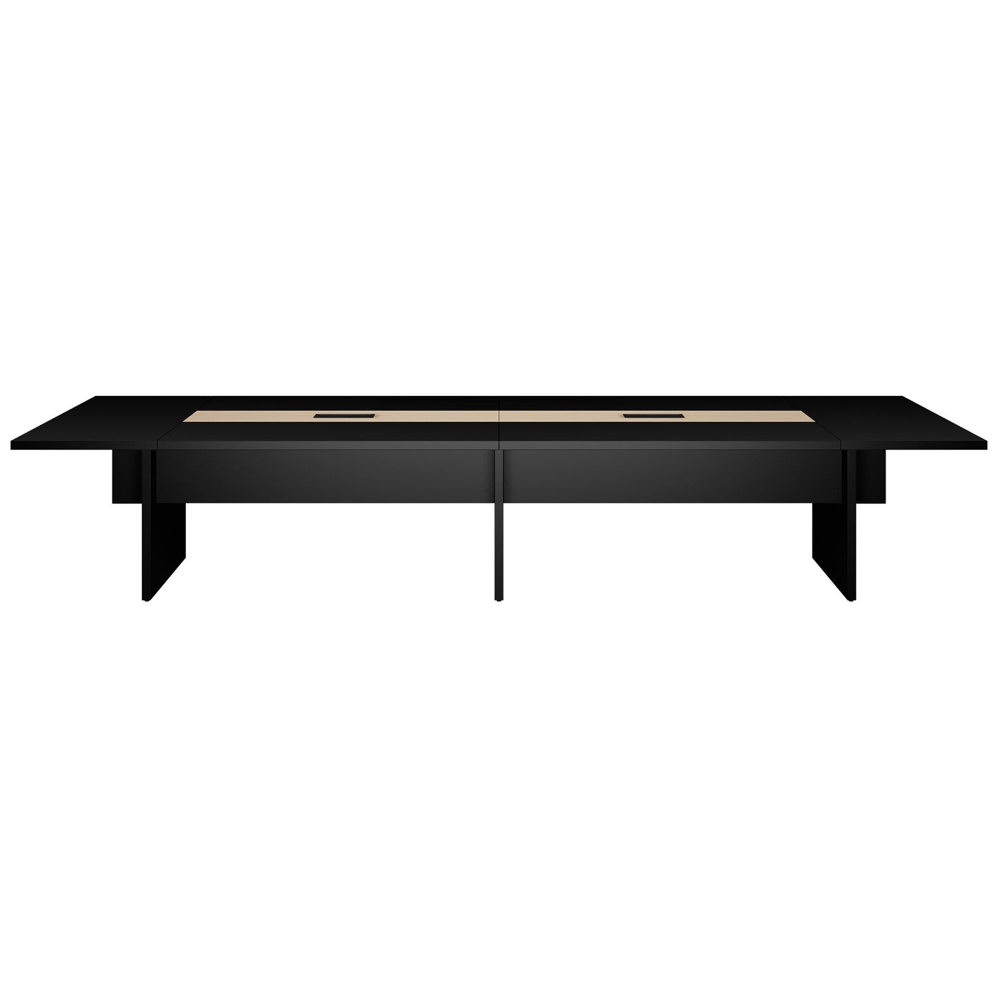BRALCO SILE conference table | 3200 - 4800 mm (6 - 20 people), medium use, black