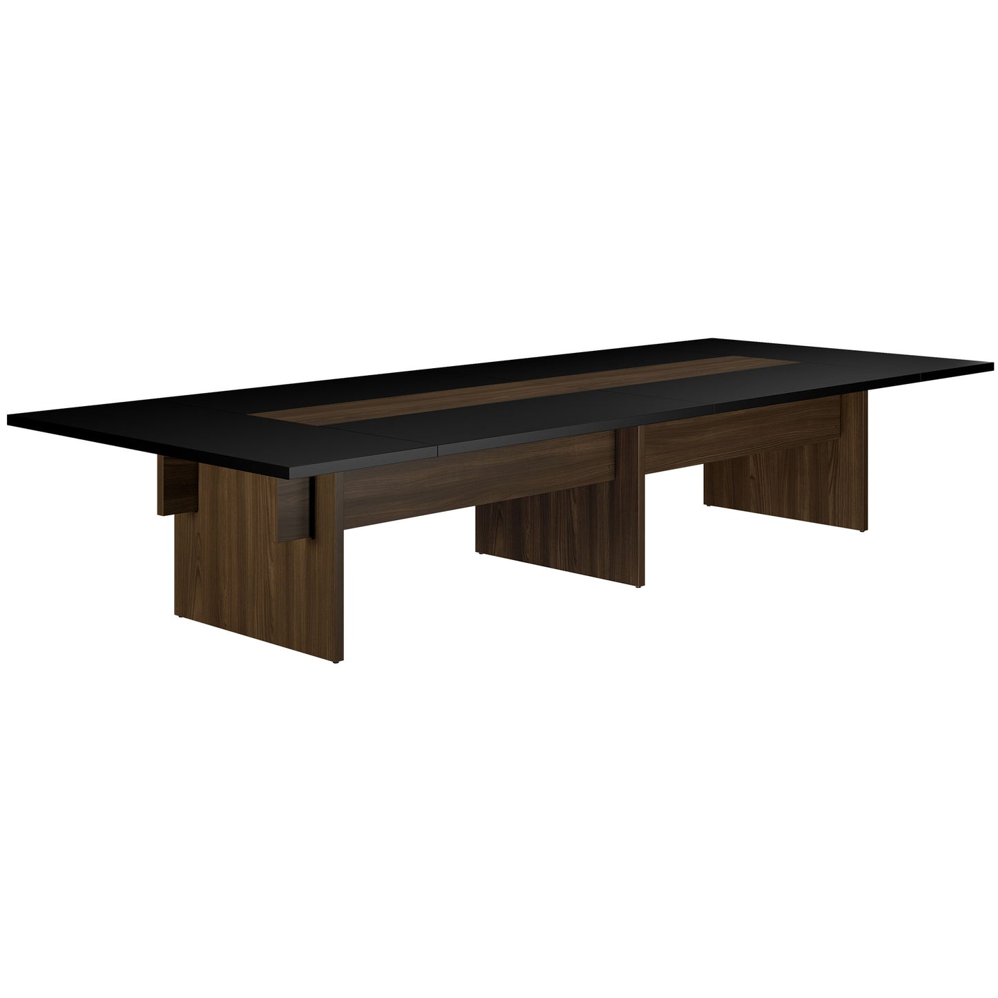 BRALCO SILE conference table | 3200 - 4800 mm (6 - 20 people), medium use, black