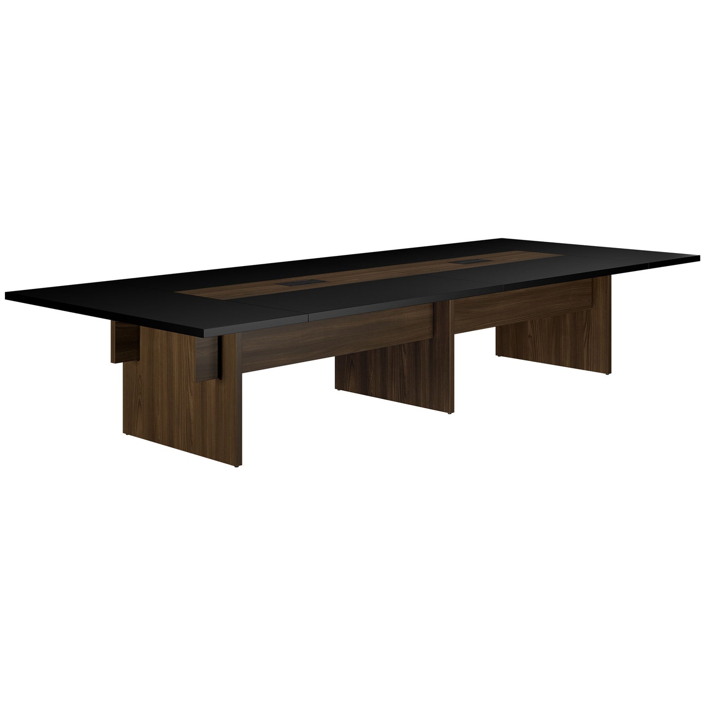 BRALCO SILE conference table | 3200 - 4800 mm (6 - 20 people), medium use, black