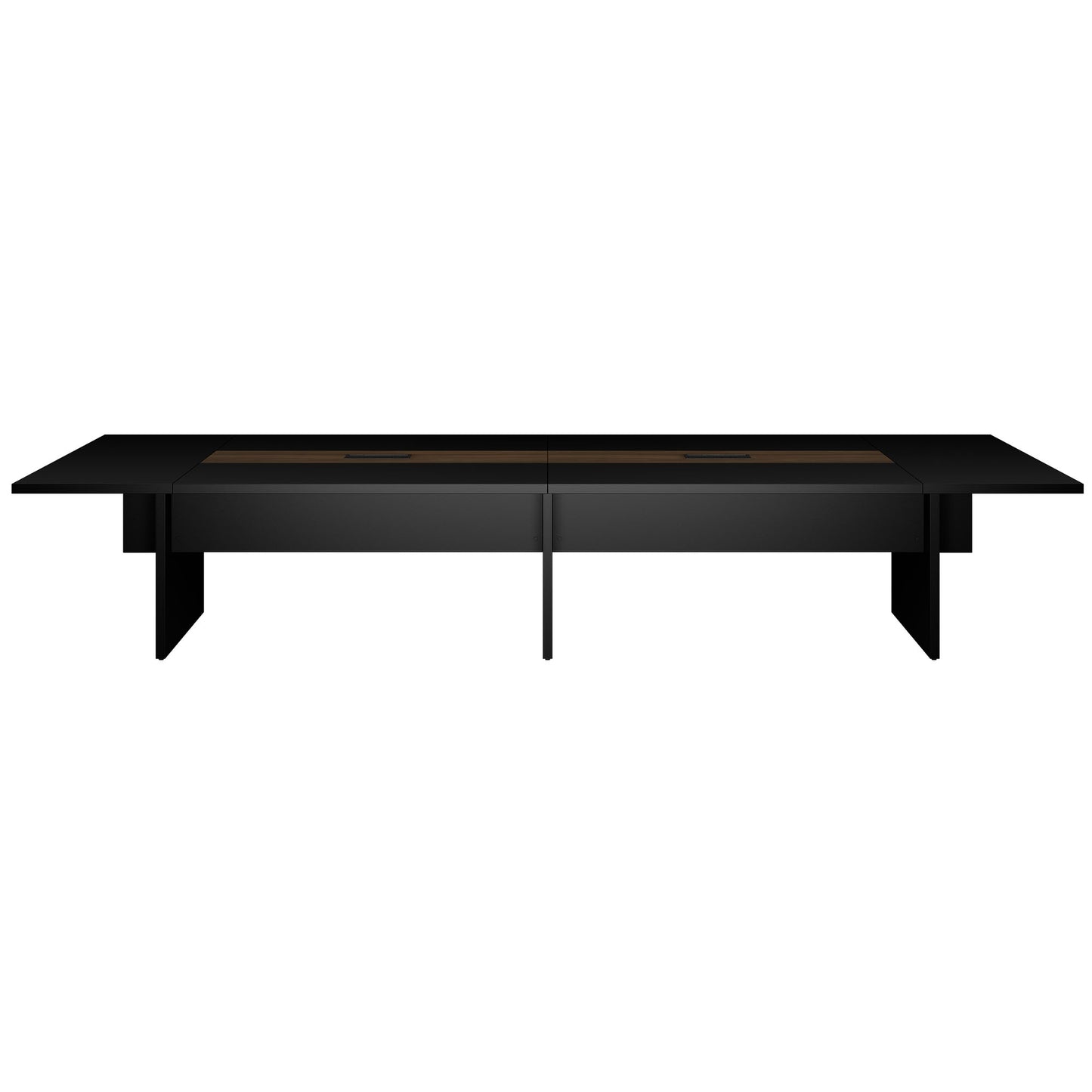 BRALCO SILE conference table | 3200 - 4800 mm (6 - 20 people), medium use, black