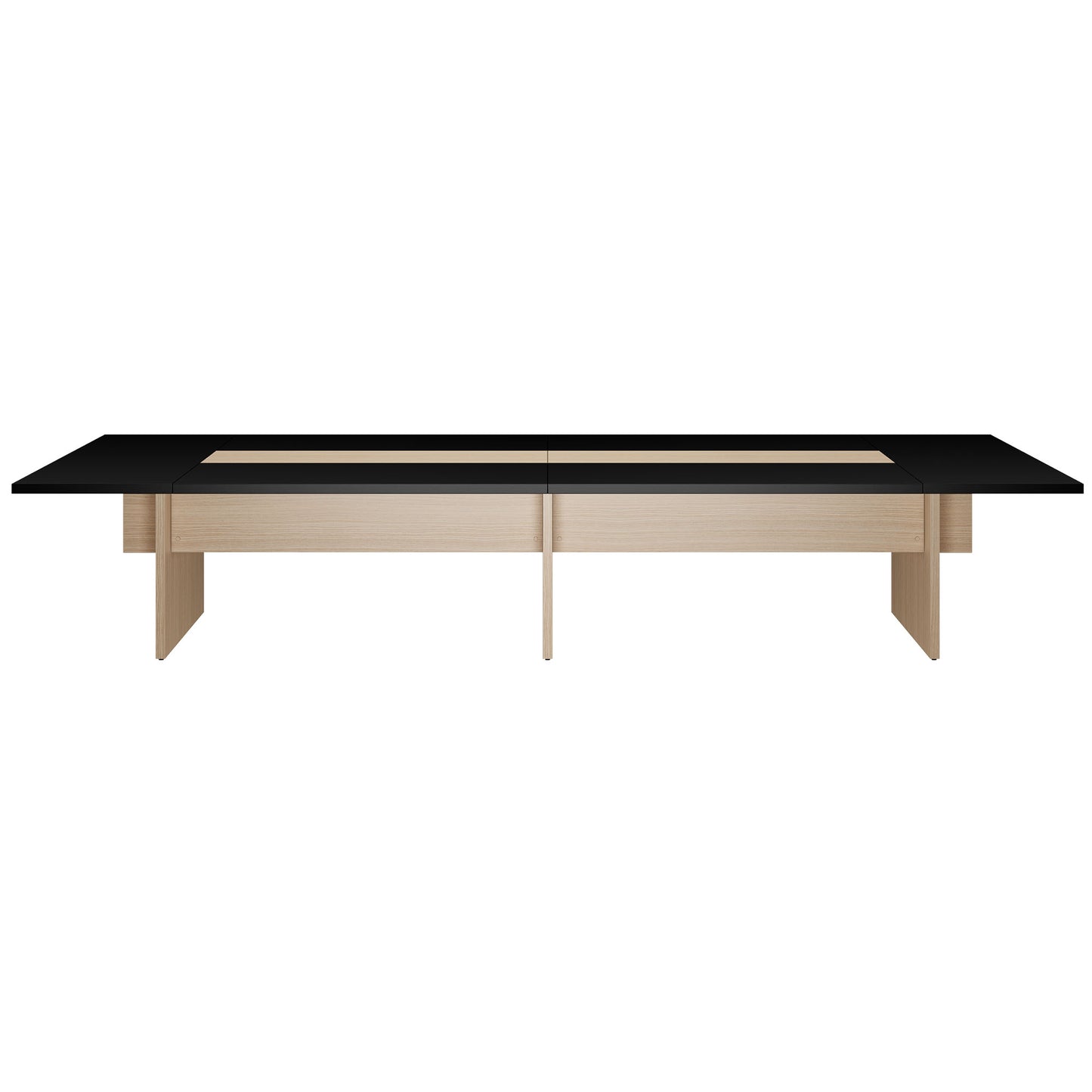 BRALCO SILE conference table | 3200 - 4800 mm (6 - 20 people), medium use, black