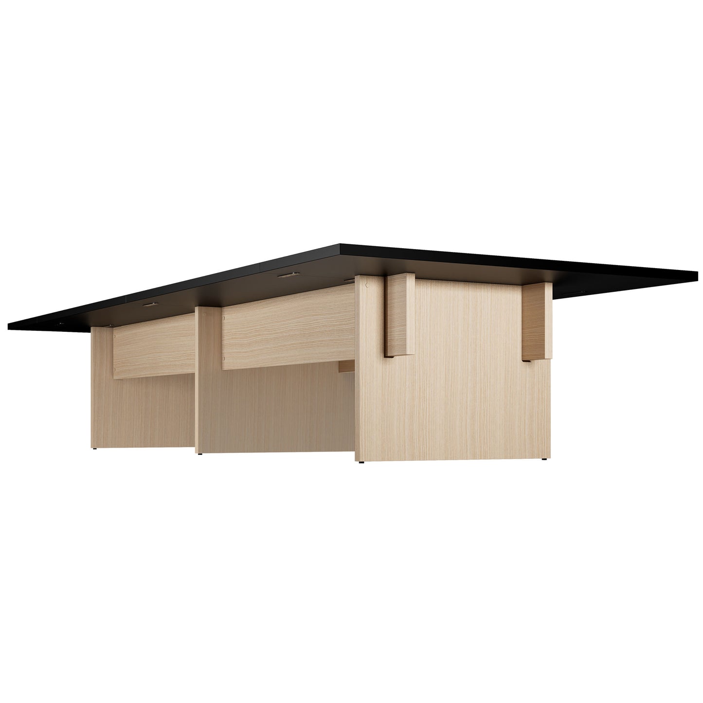 BRALCO SILE conference table | 3200 - 4800 mm (6 - 20 people), medium use, black