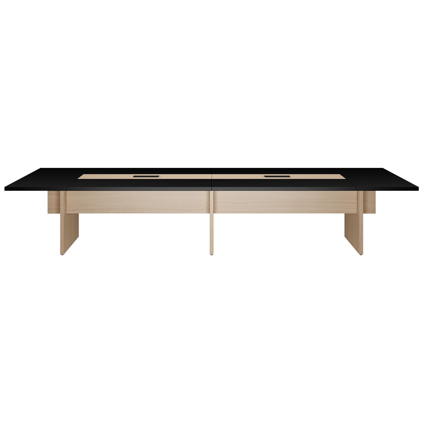 BRALCO SILE conference table | 3200 - 4800 mm (6 - 20 people), medium use, black