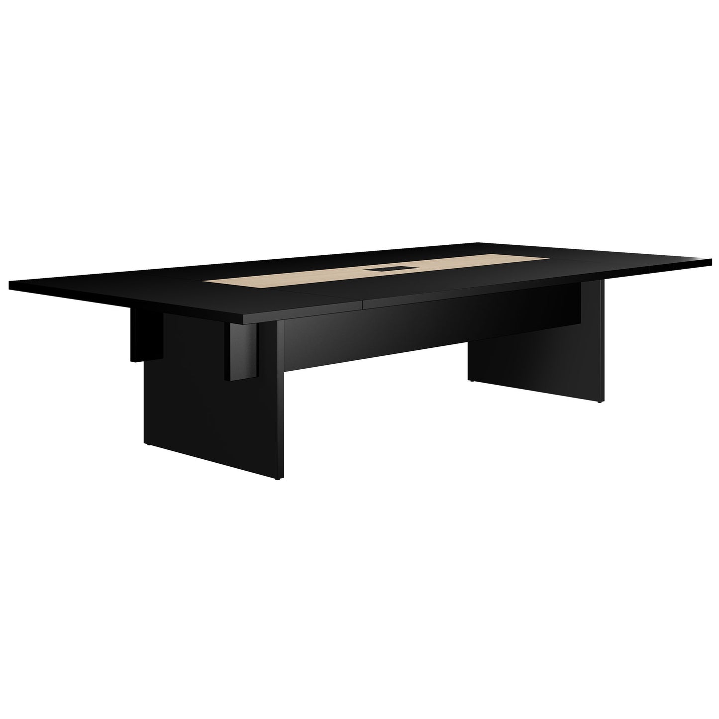 BRALCO SILE conference table | 3200 - 4800 mm (6 - 20 people), medium use, black