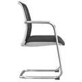 KYRA Freischwinger | Feste Armlehnen, Grau - 5 Thumbnail Image