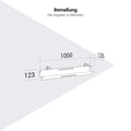 CABLEFABLE cable tray | 1000 x 120 mm | steel, foldable - 4 Thumbnail Image