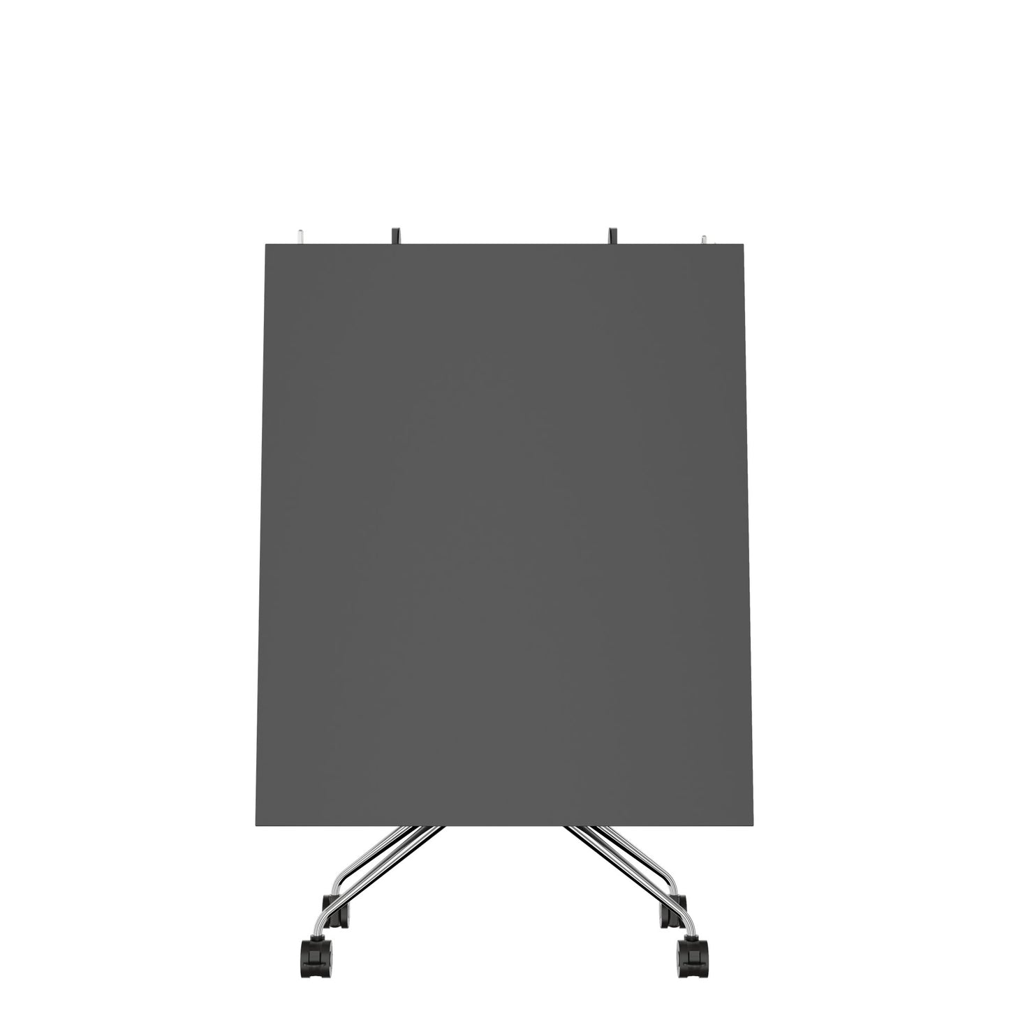 MARA ARGO LIBRO Klapptisch | 2400 - 2800 x 1000 mm (8 - 10 Personen), rollbar, faltbar, Anthrazit
