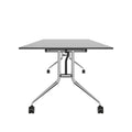 MARA - ARGO LIBRO Table pliante | 2800 x 1000 mm (8 - 10 personnes), à roulettes, pliable, anthracite - 5 Thumbnail Image