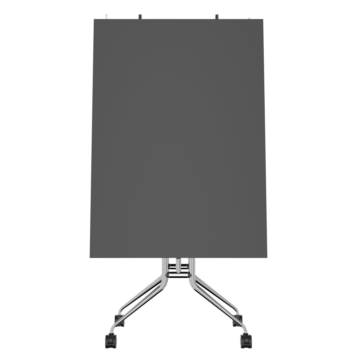 MARA ARGO LIBRO Klapptisch | 2400 - 2800 x 1000 mm (8 - 10 Personen), rollbar, faltbar, Anthrazit