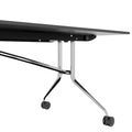 MARA - ARGO LIBRO Table pliante | 2800 x 1000 mm (8 - 10 personnes), à roulettes, pliable, anthracite - 10 Thumbnail Image