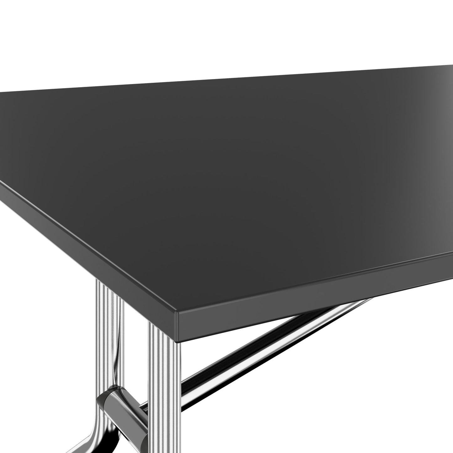 MARA ARGO LIBRO Klapptisch | 2400 - 2800 x 1000 mm (8 - 10 Personen), rollbar, faltbar, Anthrazit