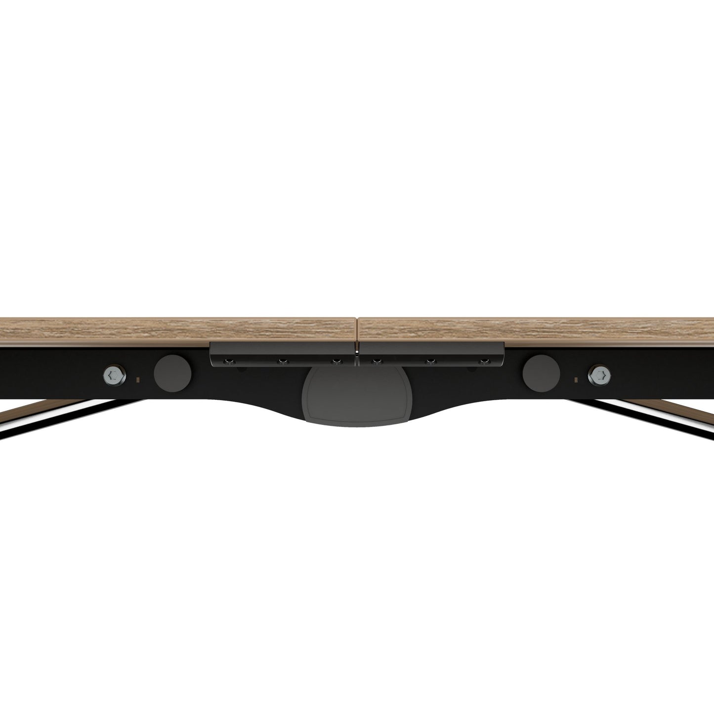 Mara Argo LIBRO Table pliante | 2400 - 2800 x 1000 mm (8 - 10 personnes), roulable, pliable, chêne ambre