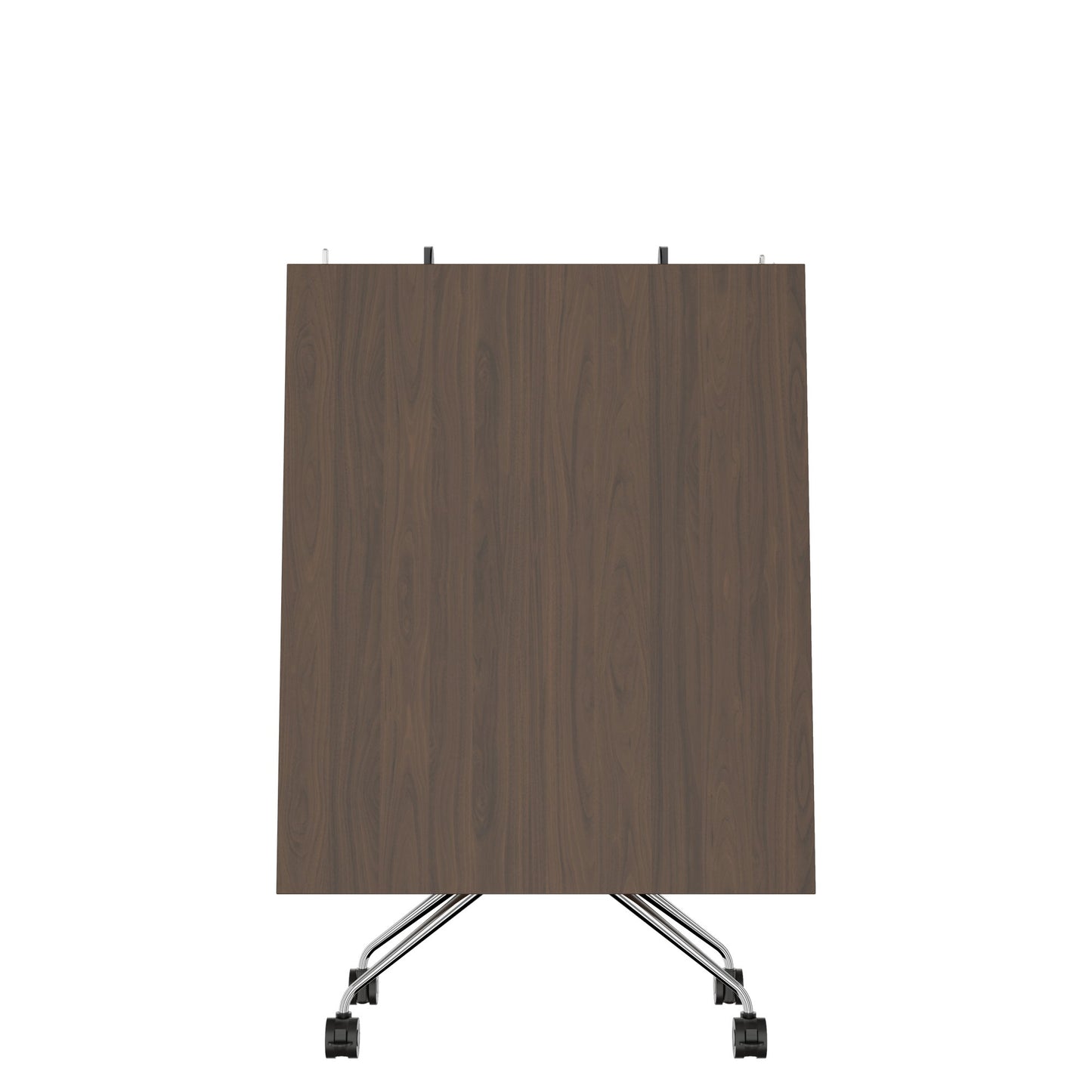 MARA ARGO LIBRO Klapptisch | 2400 - 2800 x 1000 mm (8 - 10 Personen), rollbar, faltbar, Nussbaum