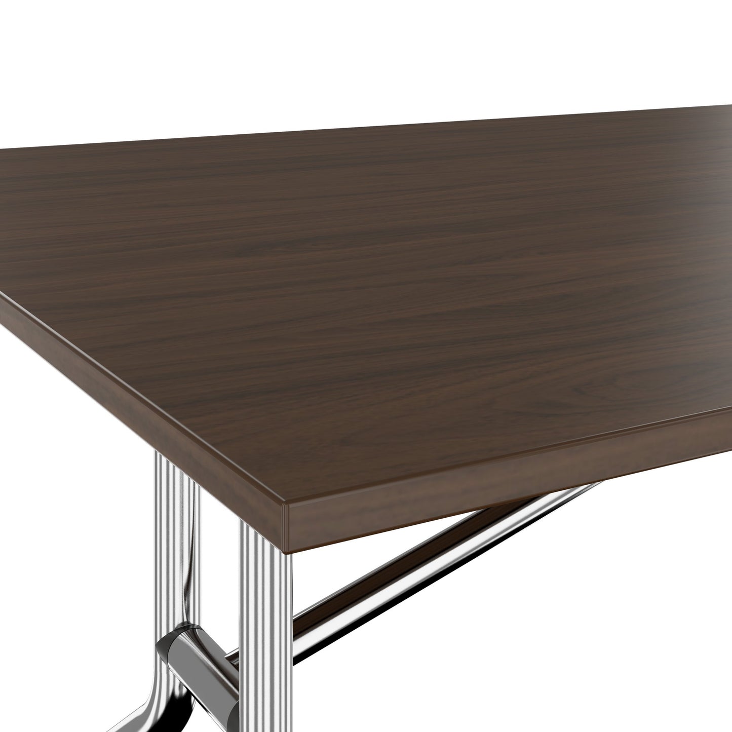 MARA ARGO LIBRO Klapptisch | 2400 - 2800 x 1000 mm (8 - 10 Personen), rollbar, faltbar, Nussbaum