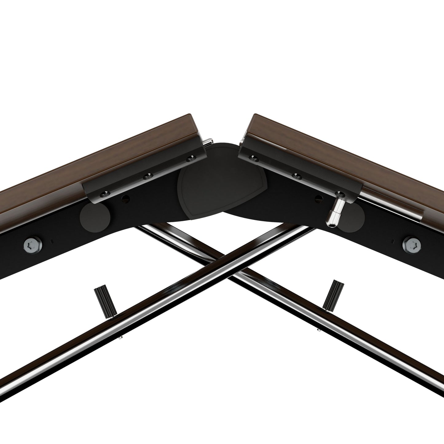 MARA ARGO LIBRO Klapptisch | 2400 - 2800 x 1000 mm (8 - 10 Personen), rollbar, faltbar, Nussbaum