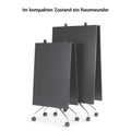 MARA - ARGO LIBRO Folding table | 2800 x 1000 mm (8 - 10 people), on castors, foldable, White - 12 Thumbnail Image