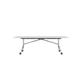 MARA - ARGO LIBRO Folding table | 2800 x 1000 mm (8 - 10 people), on castors, foldable, White - 8 Thumbnail Image