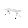 MARA - ARGO LIBRO Folding table | 2800 x 1000 mm (8 - 10 people), on castors, foldable, White - 9 Thumbnail Image
