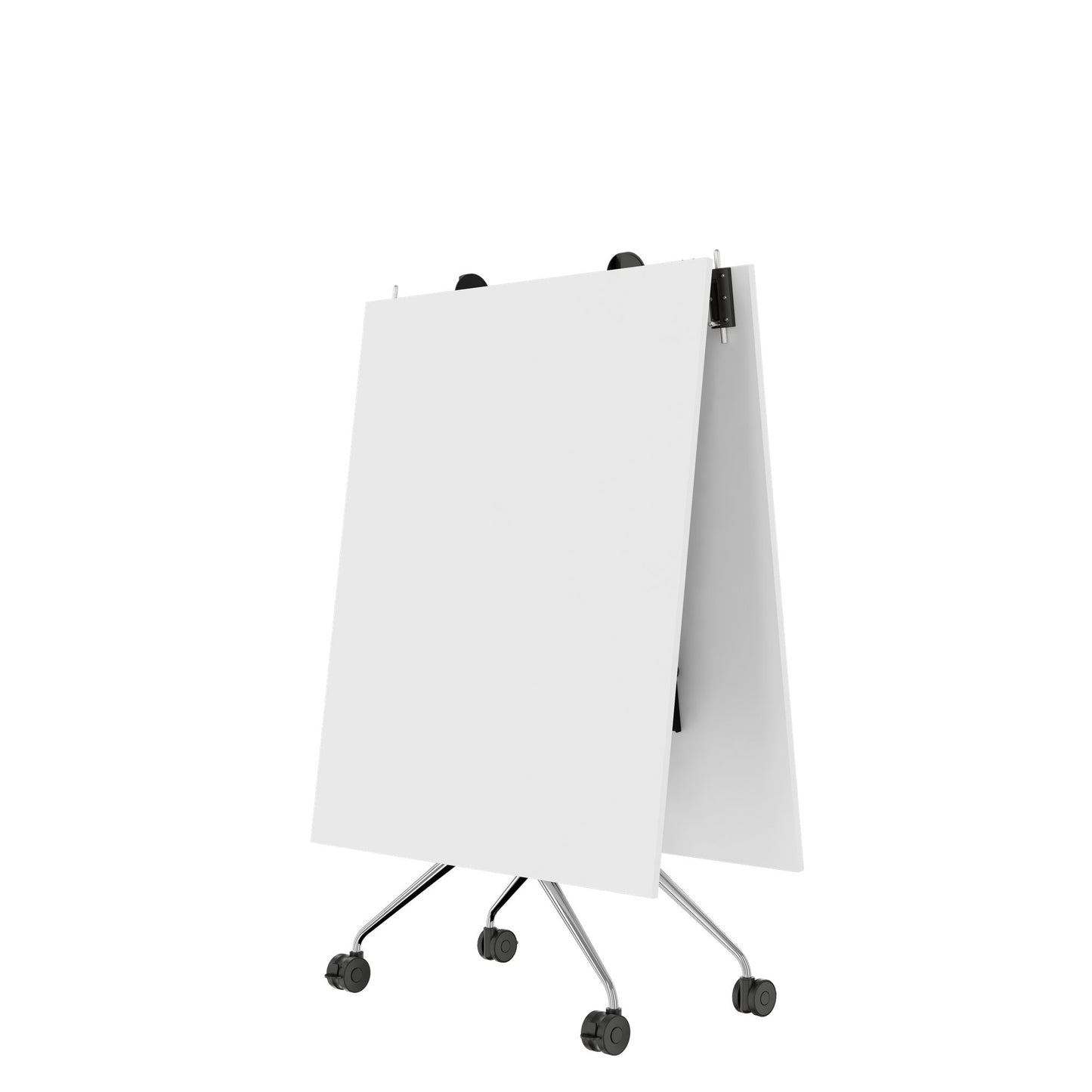 MARA ARGO LIBRO Klapptisch | 2400 - 2800 x 1000 mm (8 - 10 Personen), rollbar, faltbar, Weiß