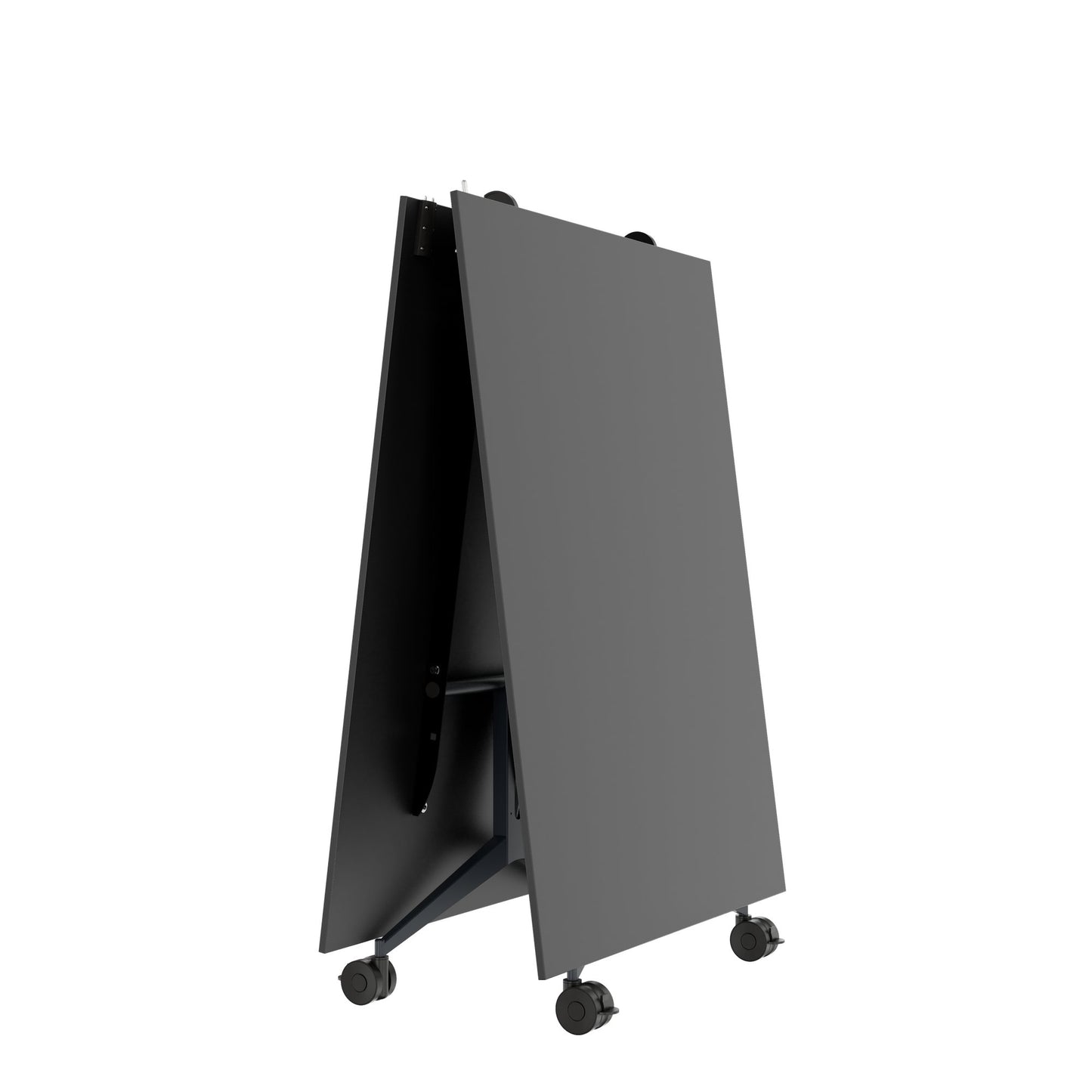 MARA - TIMMY LIBRO Table de conférence | 3200 x 1200 mm (10 à 14 personnes), roulante, pliable, anthracite