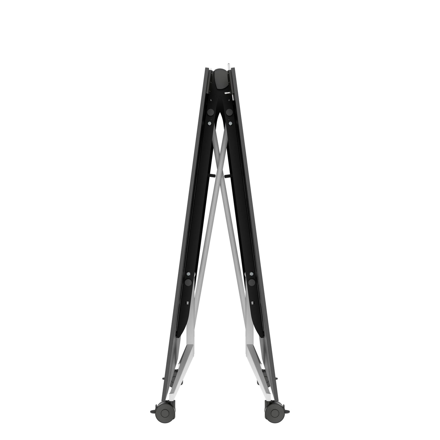 MARA - TIMMY LIBRO Table de conférence | 3200 x 1200 mm (10 à 14 personnes), roulante, pliable, anthracite