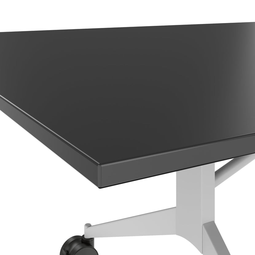 MARA - TIMMY LIBRO Konferenztisch | 3200 x 1200 mm (10 - 14 Personen), rollbar, faltbar, Anthrazit