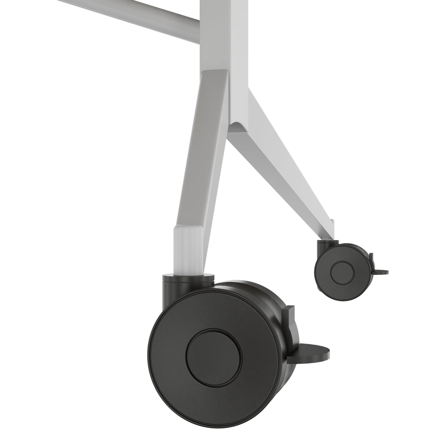 MARA - TIMMY LIBRO Konferenztisch | 3200 x 1200 mm (10 - 14 Personen), rollbar, faltbar, Anthrazit