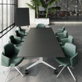 MARA - TIMMY LIBRO Conference table | 3200 x 1200 mm (10 - 14 persons), rollable, foldable, anthracite - 23 Thumbnail Image