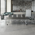 MARA - TIMMY LIBRO Conference table | 3200 x 1200 mm (10 - 14 persons), rollable, foldable, anthracite - 22 Thumbnail Image