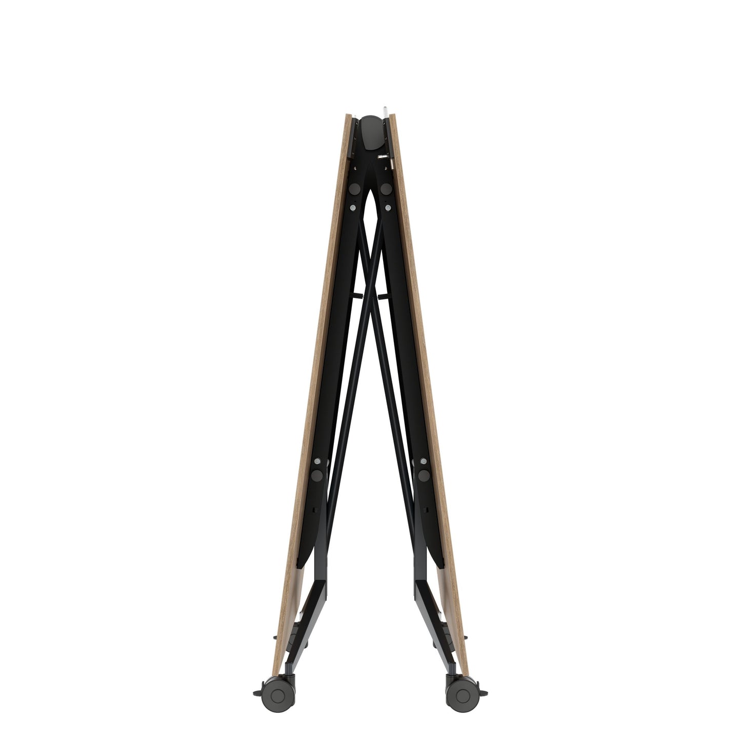 MARA - TIMMY LIBRO Conference table | 3200 x 1200 mm (10 - 14 persons), rollable, foldable, amber oak