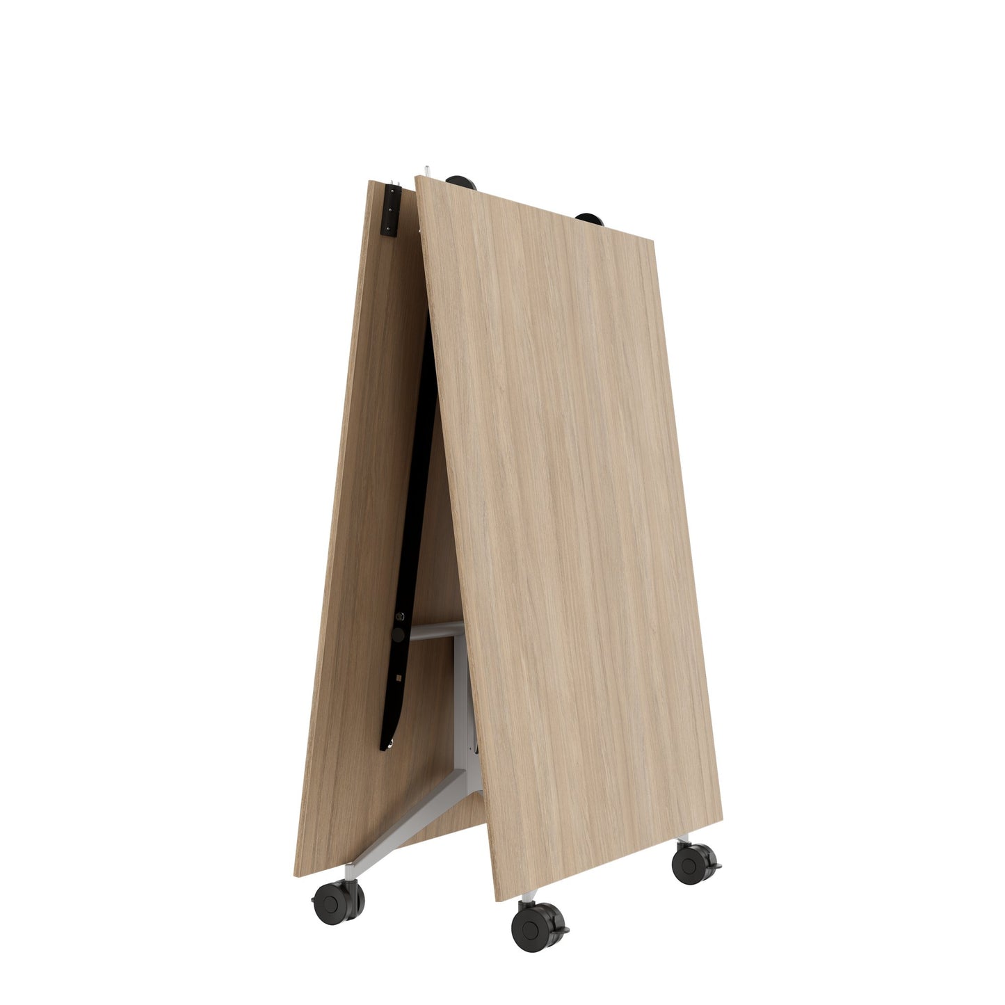 MARA - TIMMY LIBRO Conference table | 3200 x 1200 mm (10 - 14 persons), rollable, foldable, amber oak