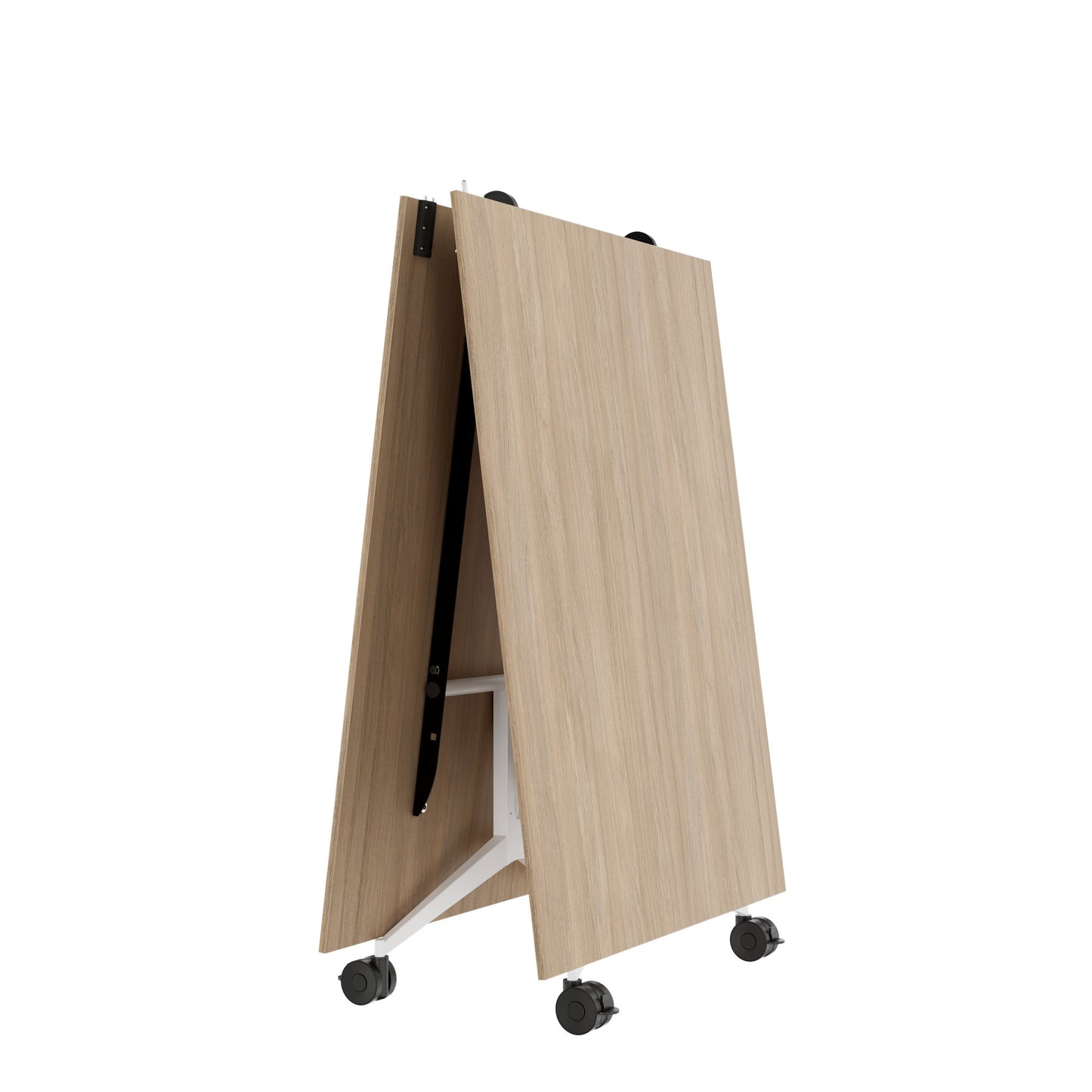 MARA - TIMMY LIBRO Conference table | 3200 x 1200 mm (10 - 14 persons), rollable, foldable, amber oak