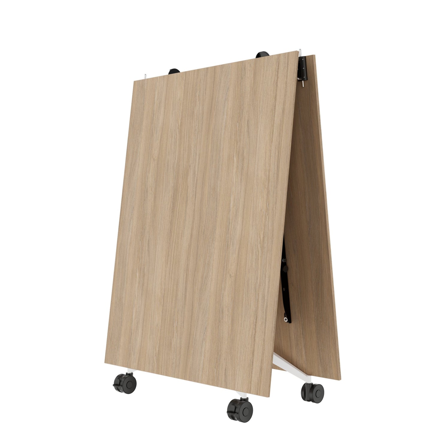 MARA - TIMMY LIBRO Konferenztisch | 3200 x 1200 mm (10 - 14 Personen), rollbar, faltbar, Bernsteineiche