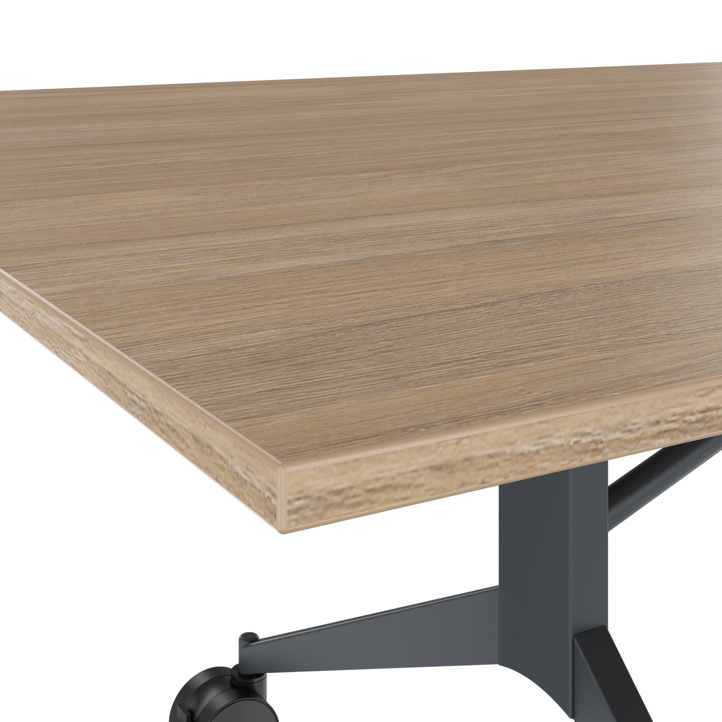 MARA - TIMMY LIBRO Conference table | 3200 x 1200 mm (10 - 14 persons), rollable, foldable, amber oak