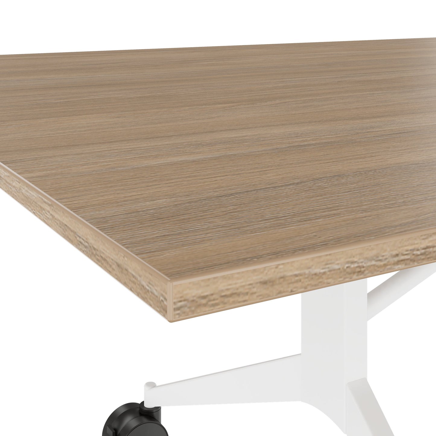 MARA - TIMMY LIBRO Conference table | 3200 x 1200 mm (10 - 14 persons), rollable, foldable, amber oak