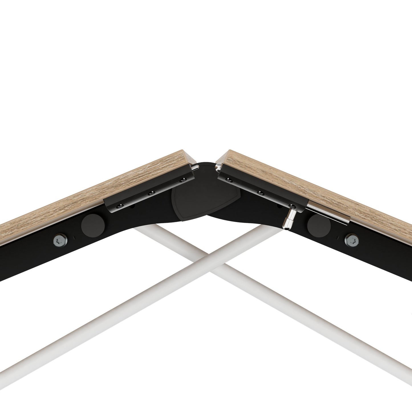 MARA - TIMMY LIBRO Conference table | 3200 x 1200 mm (10 - 14 persons), rollable, foldable, amber oak