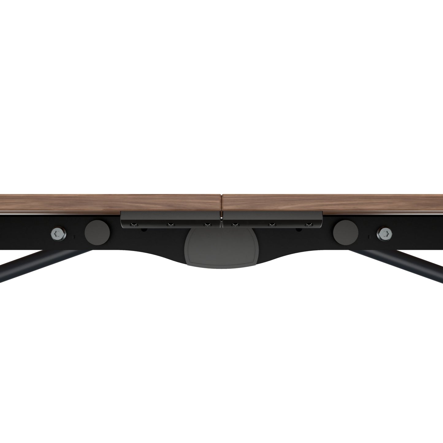 MARA - TIMMY LIBRO Konferenztisch | 3200 x 1200 mm (10 - 14 Personen), rollbar, faltbar, Echtholz-Furnier Nussbaum