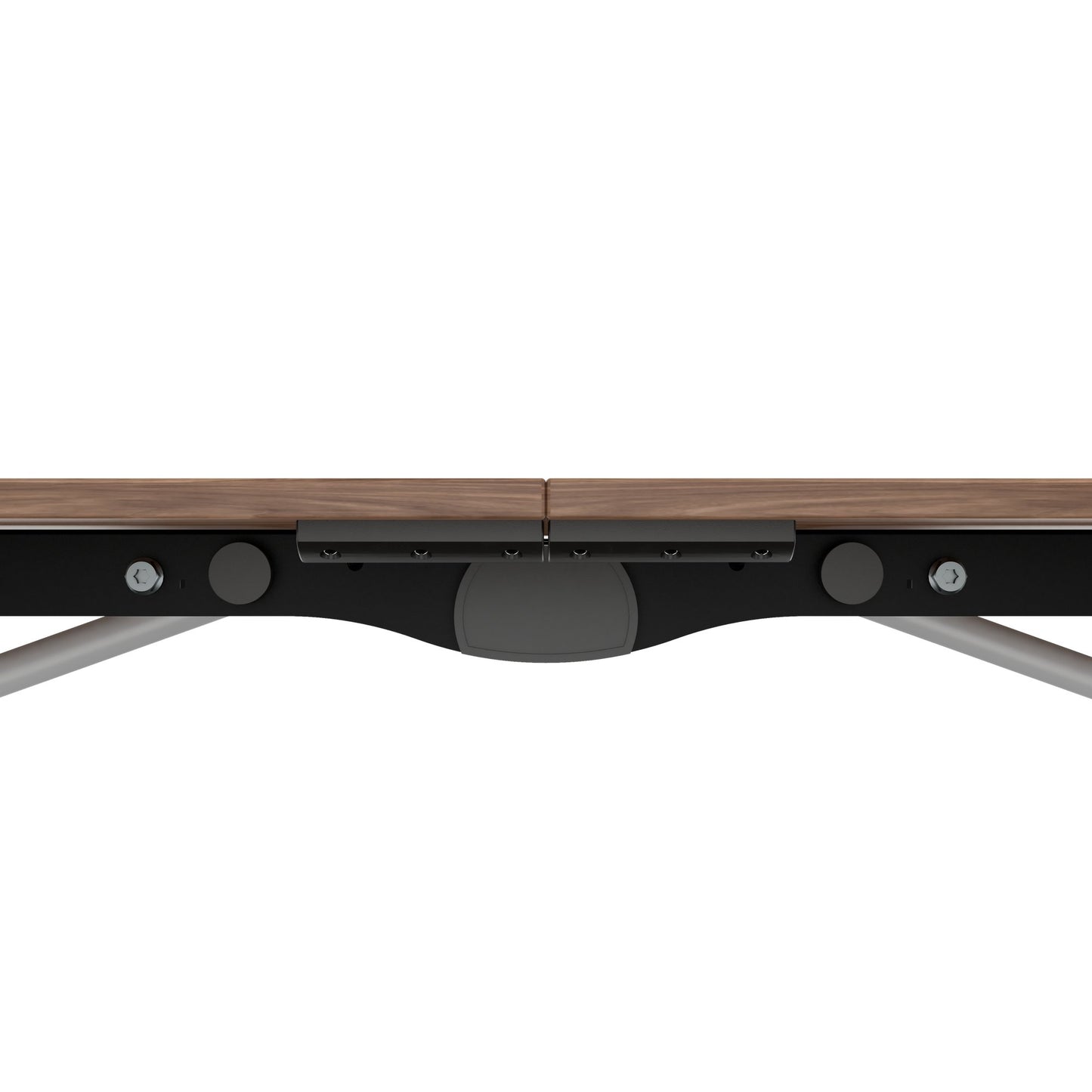 MARA - TIMMY LIBRO Konferenztisch | 3200 x 1200 mm (10 - 14 Personen), rollbar, faltbar, Echtholz-Furnier Nussbaum