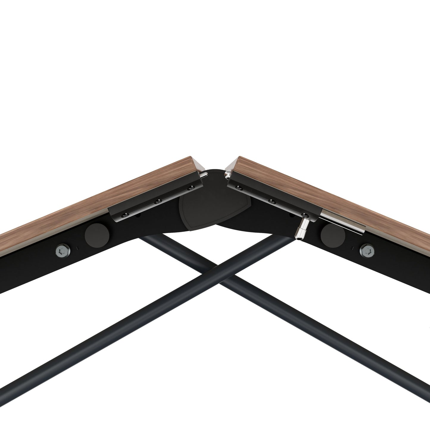 MARA - TIMMY LIBRO Konferenztisch | 3200 x 1200 mm (10 - 14 Personen), rollbar, faltbar, Echtholz-Furnier Nussbaum