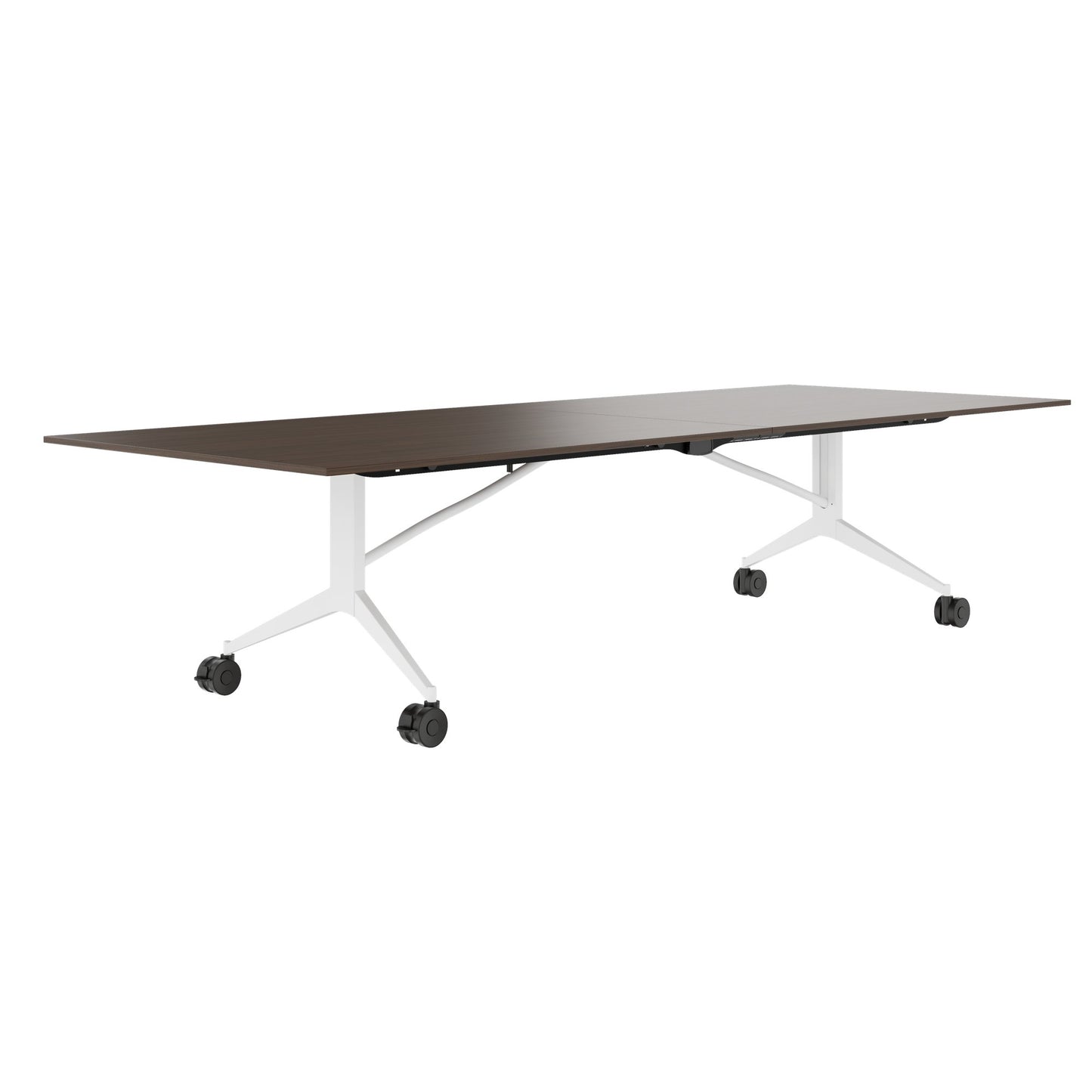 MARA TIMMY LIBRO conference table | 3200 x 1200 mm (10 - 14 people), rollable, foldable, walnut