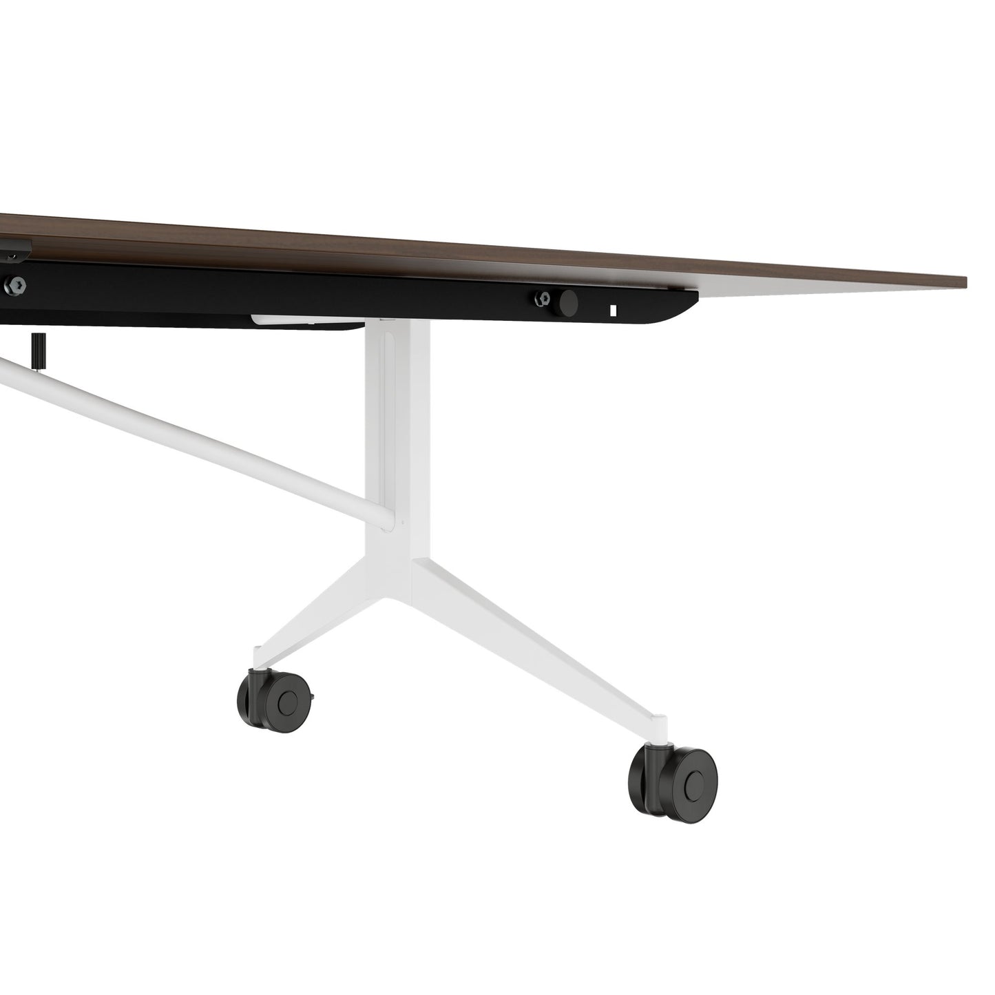 MARA TIMMY LIBRO conference table | 3200 x 1200 mm (10 - 14 people), rollable, foldable, walnut