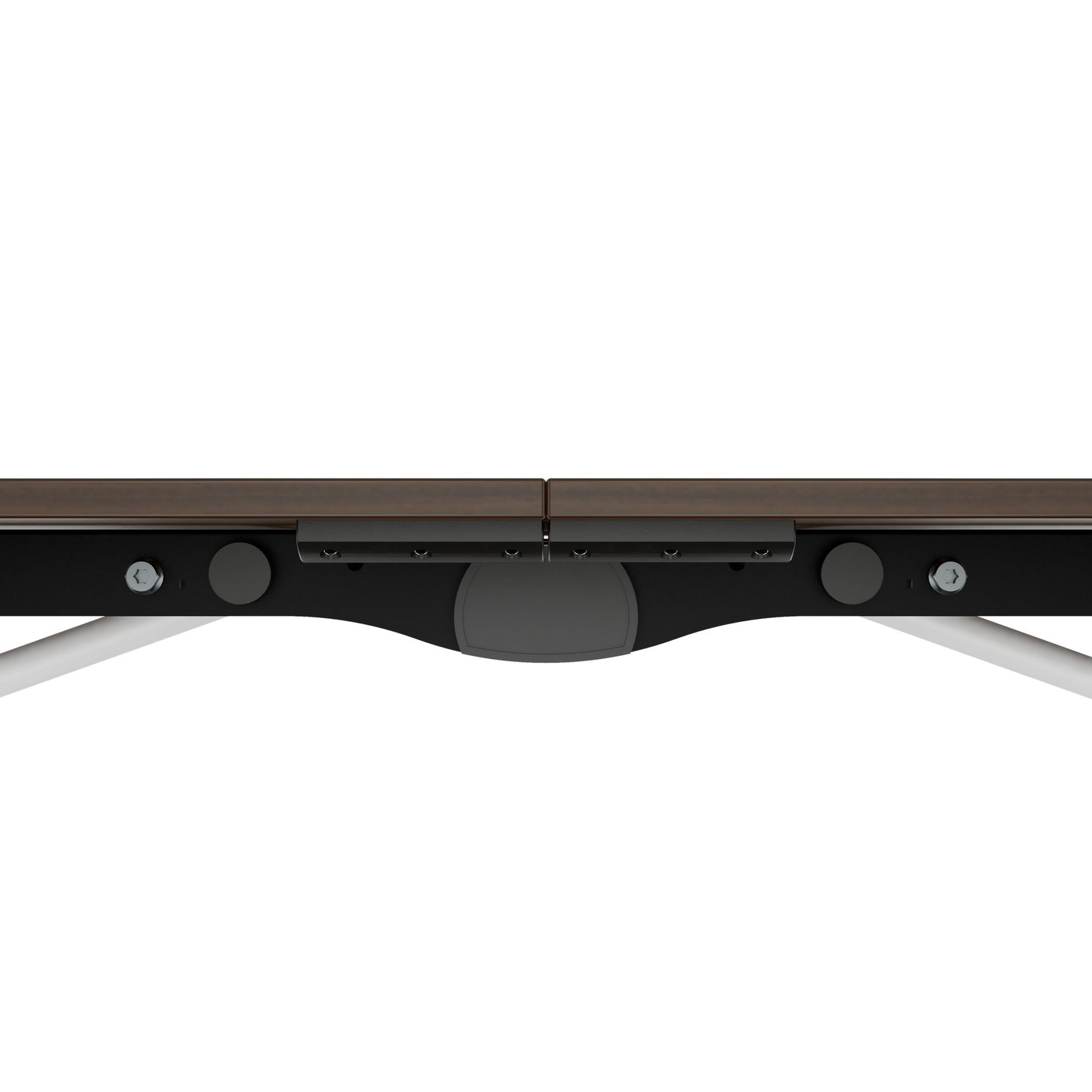 MARA - TIMMY LIBRO Table de conférence | 3200 x 1200 mm (10 à 14 personnes), roulante, pliable, noyer