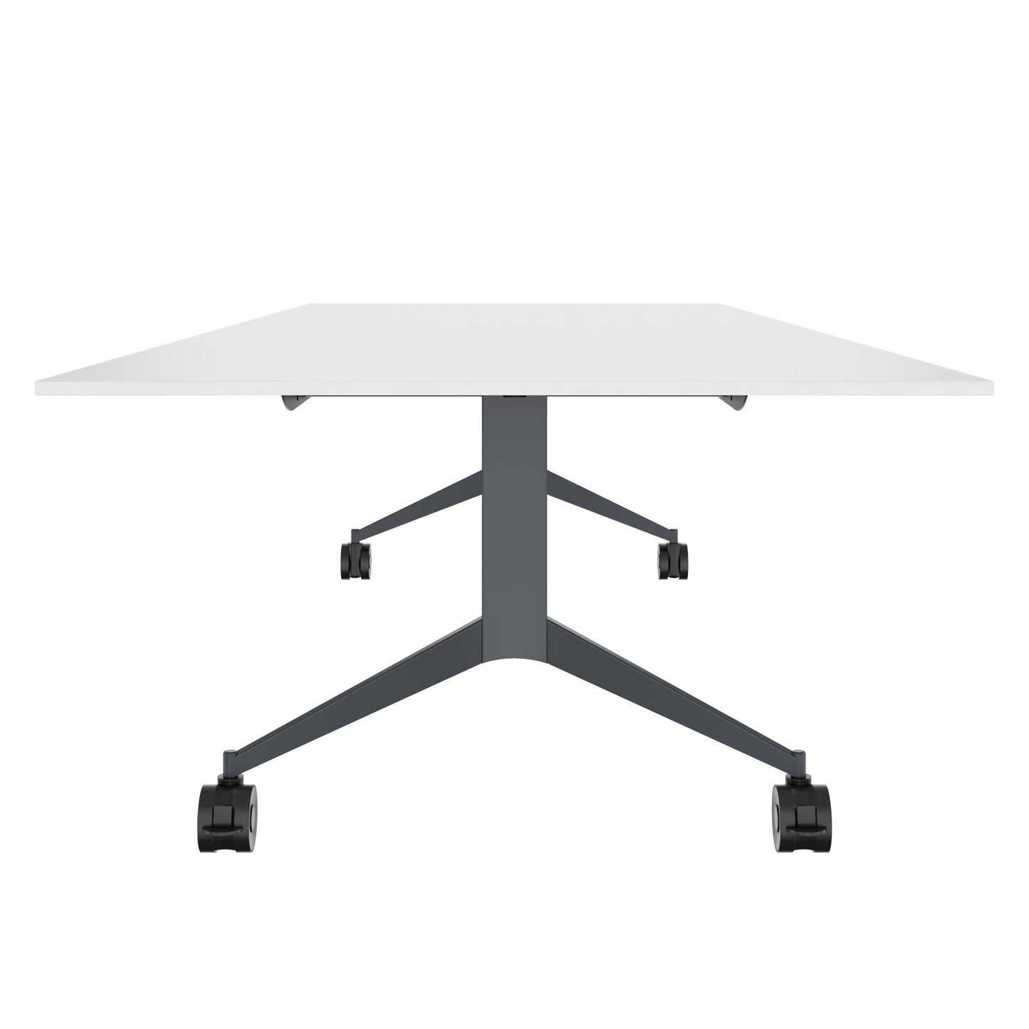 MARA - TIMMY LIBRO Conference table | 3200 x 1200 mm (10 - 14 persons), rollable, foldable, white