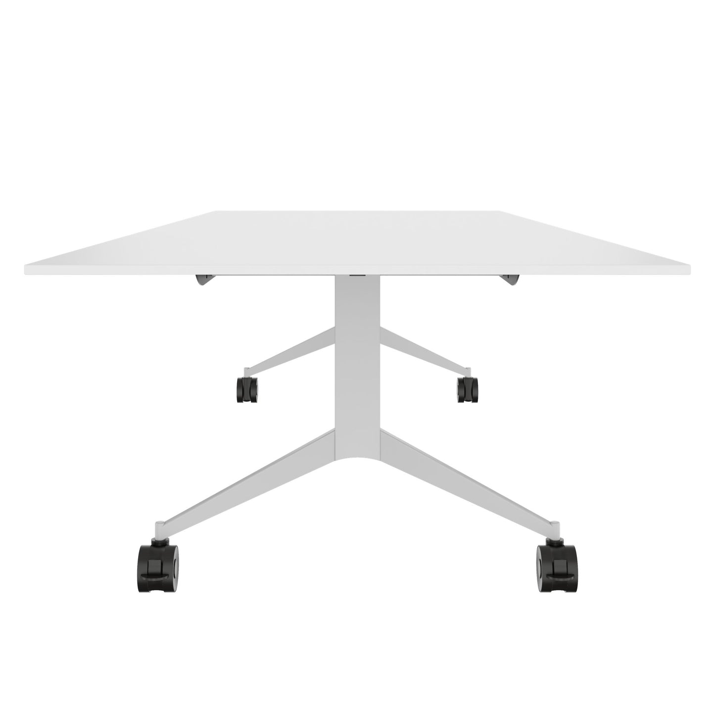 MARA - TIMMY LIBRO Conference table | 3200 x 1200 mm (10 - 14 persons), rollable, foldable, white
