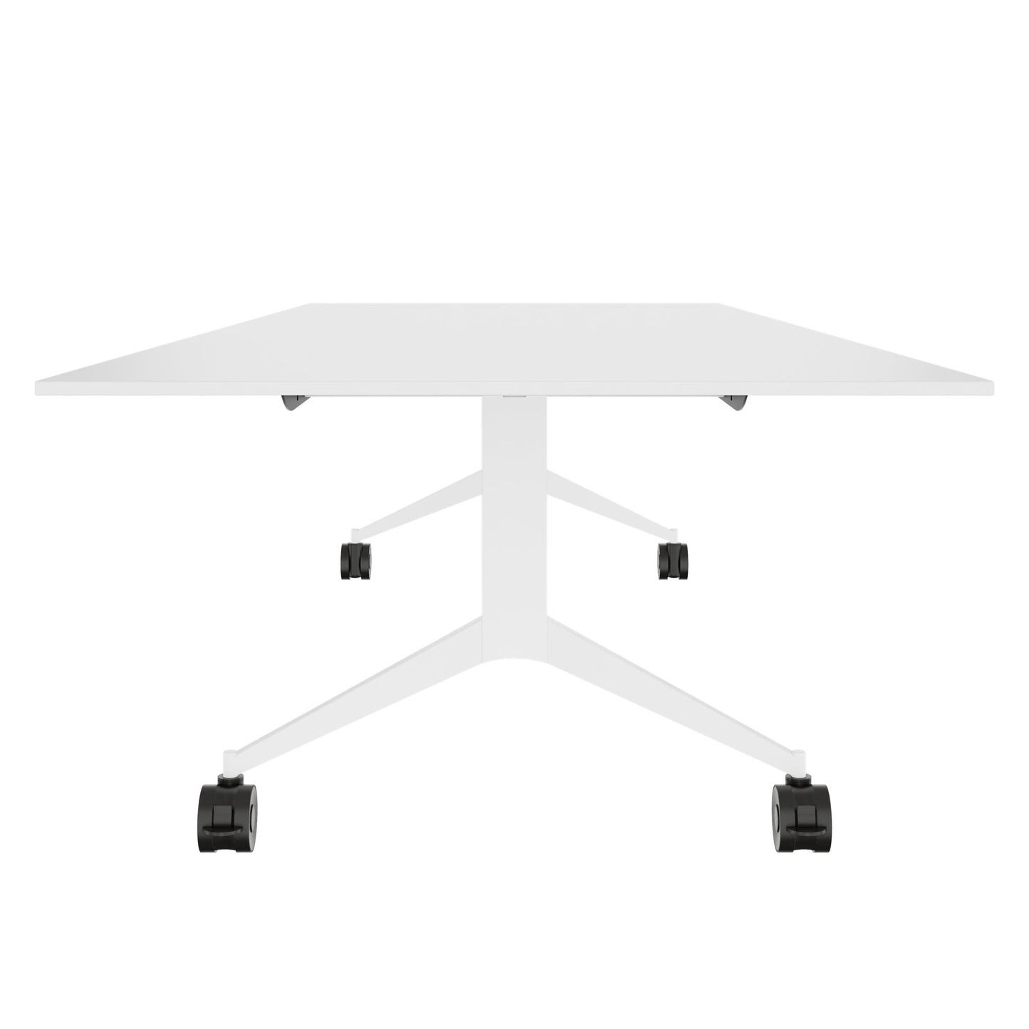 MARA - TIMMY LIBRO Conference table | 3200 x 1200 mm (10 - 14 persons), rollable, foldable, white