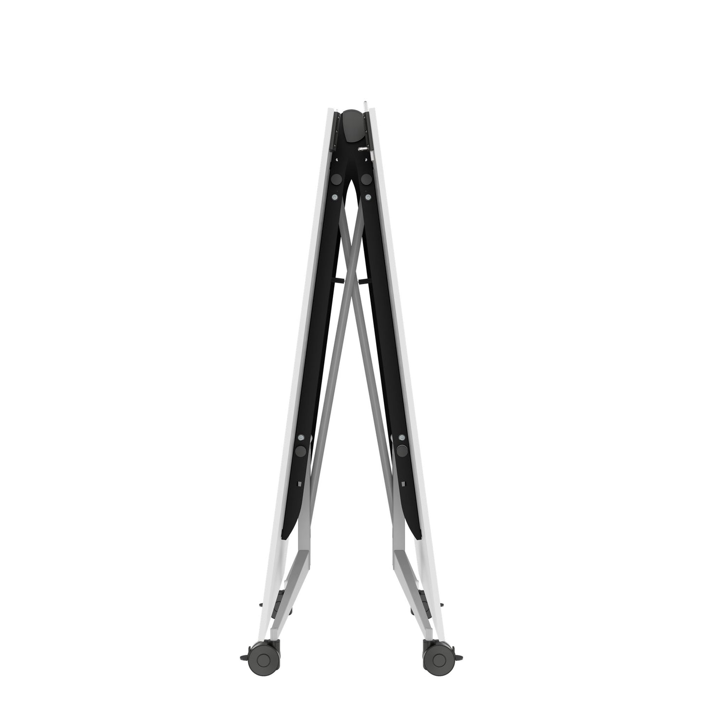 MARA - TIMMY LIBRO Konferenztisch | 3200 x 1200 mm (10 - 14 Personen), rollbar, faltbar, Weiß