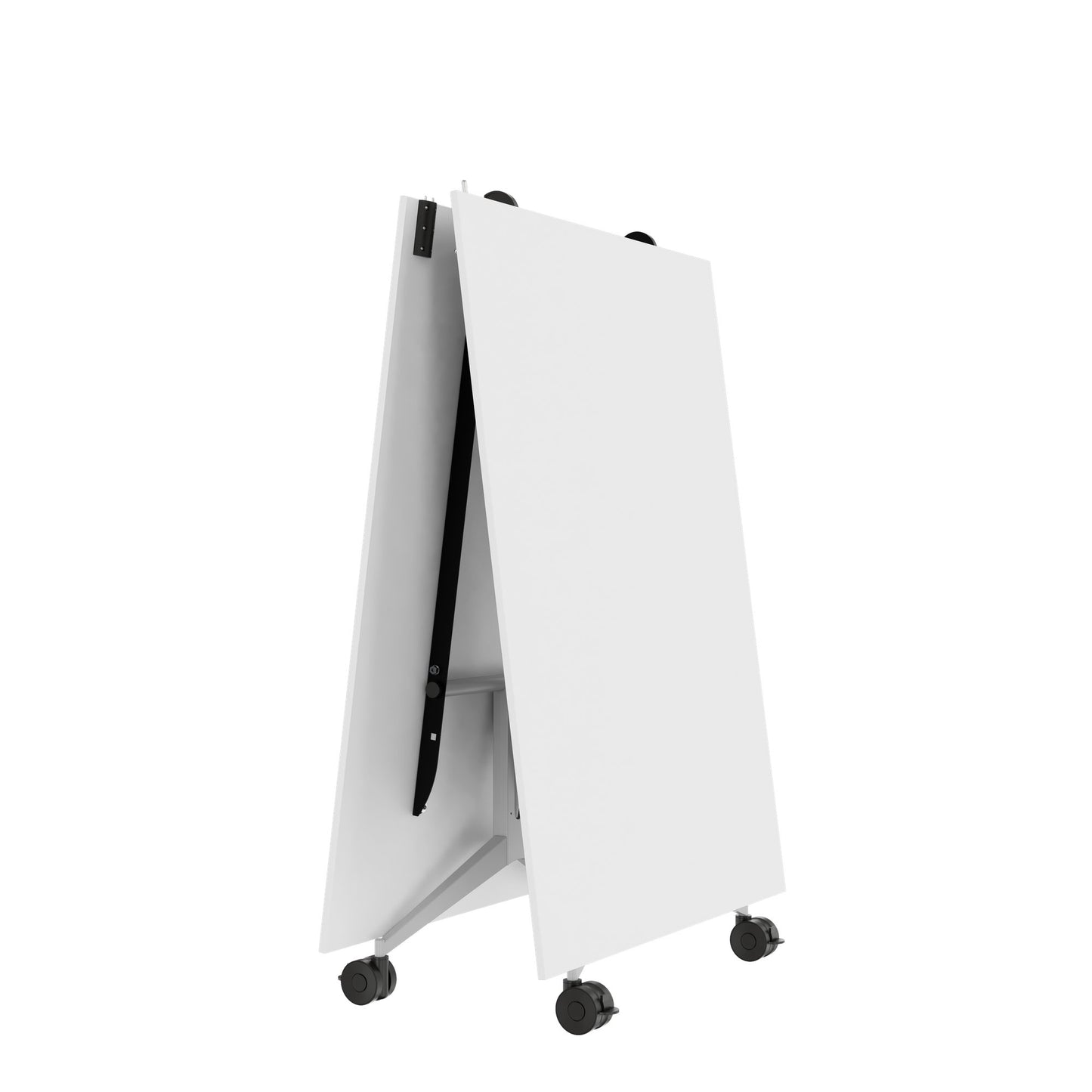 MARA - TIMMY LIBRO Konferenztisch | 3200 x 1200 mm (10 - 14 Personen), rollbar, faltbar, Weiß