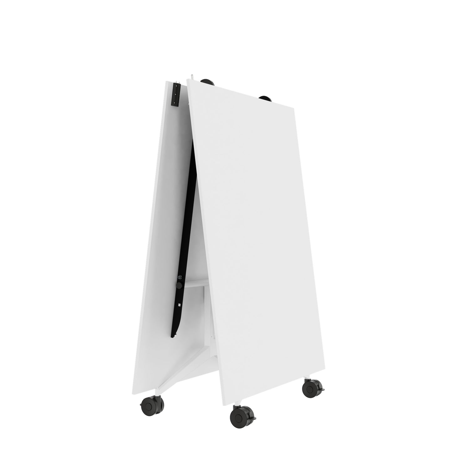 MARA - TIMMY LIBRO Konferenztisch | 3200 x 1200 mm (10 - 14 Personen), rollbar, faltbar, Weiß