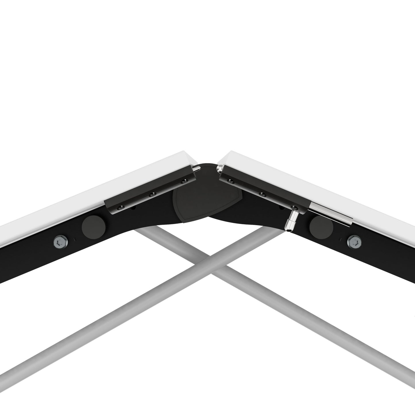 MARA - TIMMY LIBRO Conference table | 3200 x 1200 mm (10 - 14 persons), rollable, foldable, white